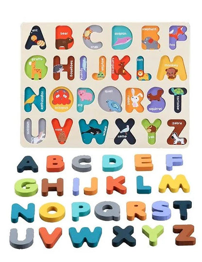 Chunky Alphabet Board - Kee&Ka