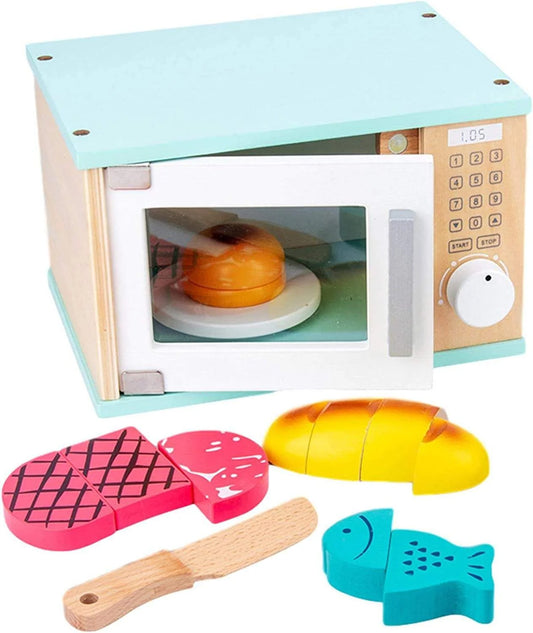 Microwave Oven - Pretend Play Set - Kee&Ka