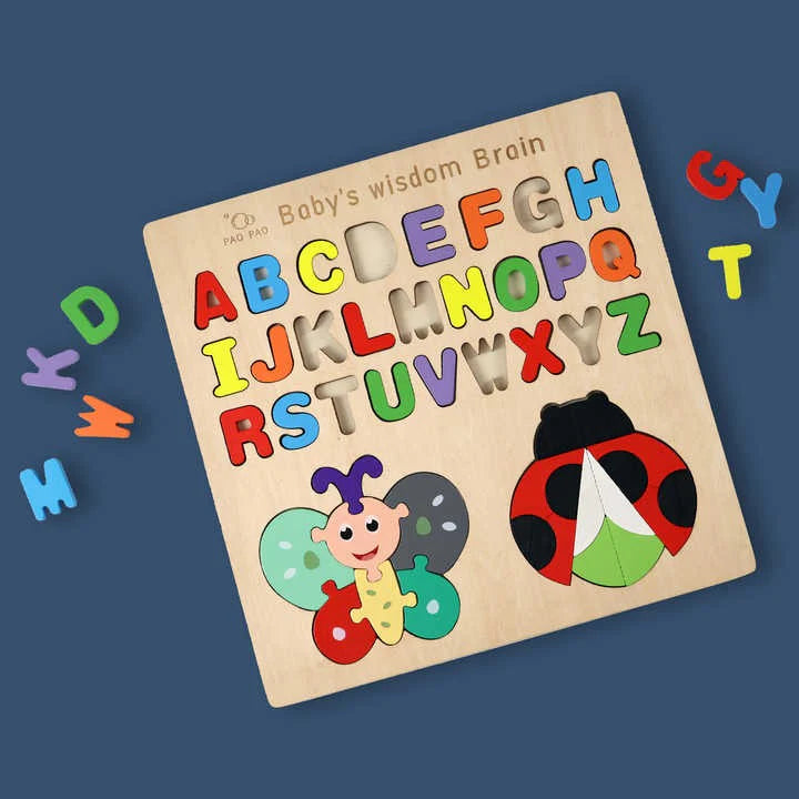 Alphabet With Insect Puzzle - Kee&Ka