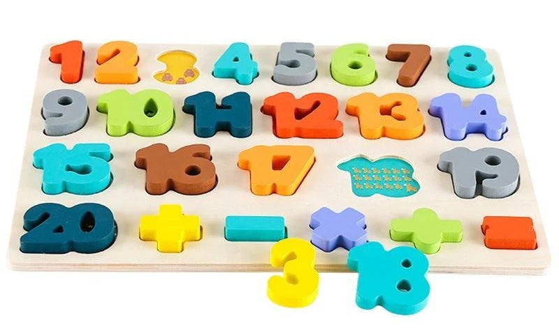 Chunky Number Board - Kee&Ka