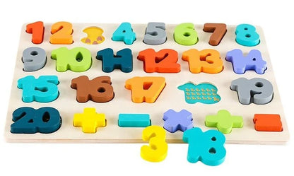 Chunky Number Board - Kee&Ka