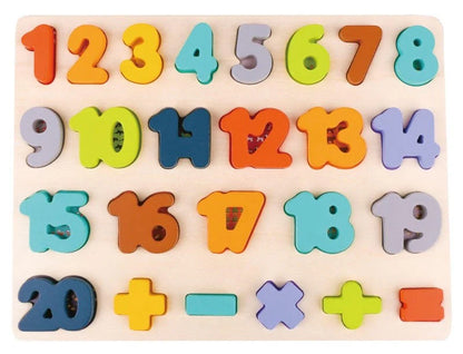 Chunky Number Board - Kee&Ka