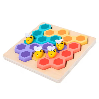 Wooden Puzzle Bee Game - Kee&Ka