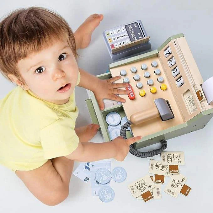 Cash Register Set - Pretend Play - Kee&Ka