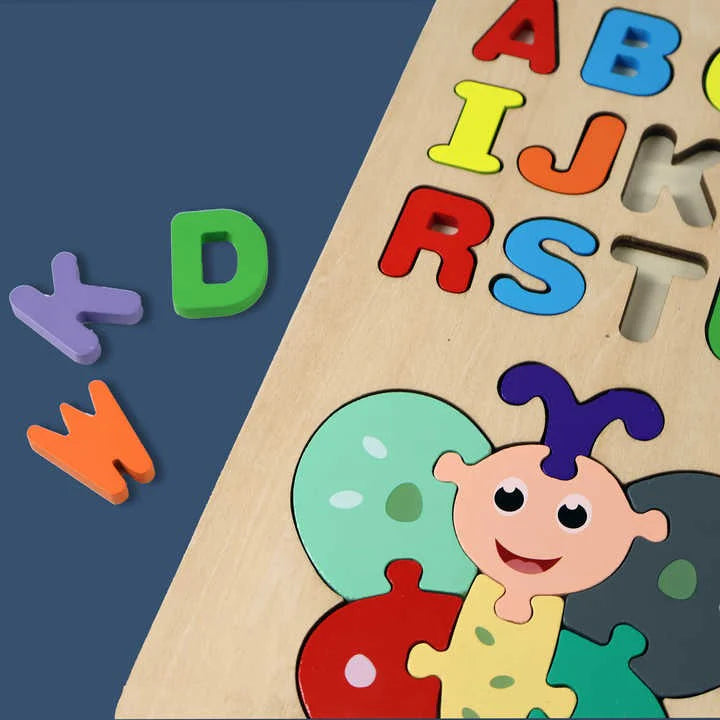 Alphabet With Insect Puzzle - Kee&Ka