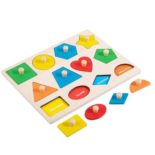 Twelve Shape Knob Puzzle - Kee&Ka