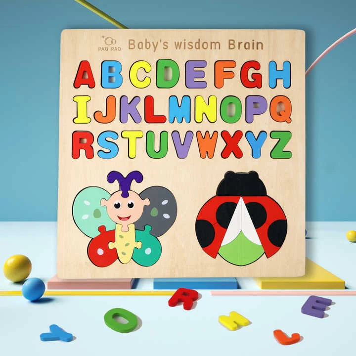 Alphabet With Insect Puzzle - Kee&Ka
