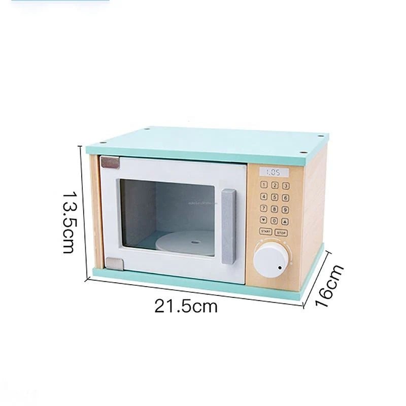 Microwave Oven - Pretend Play Set - Kee&Ka