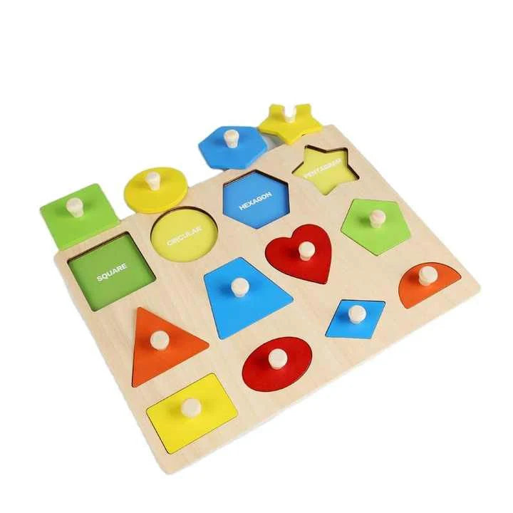 Twelve Shape Knob Puzzle - Kee&Ka