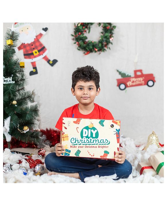 Santa Stencil With Scratch Book