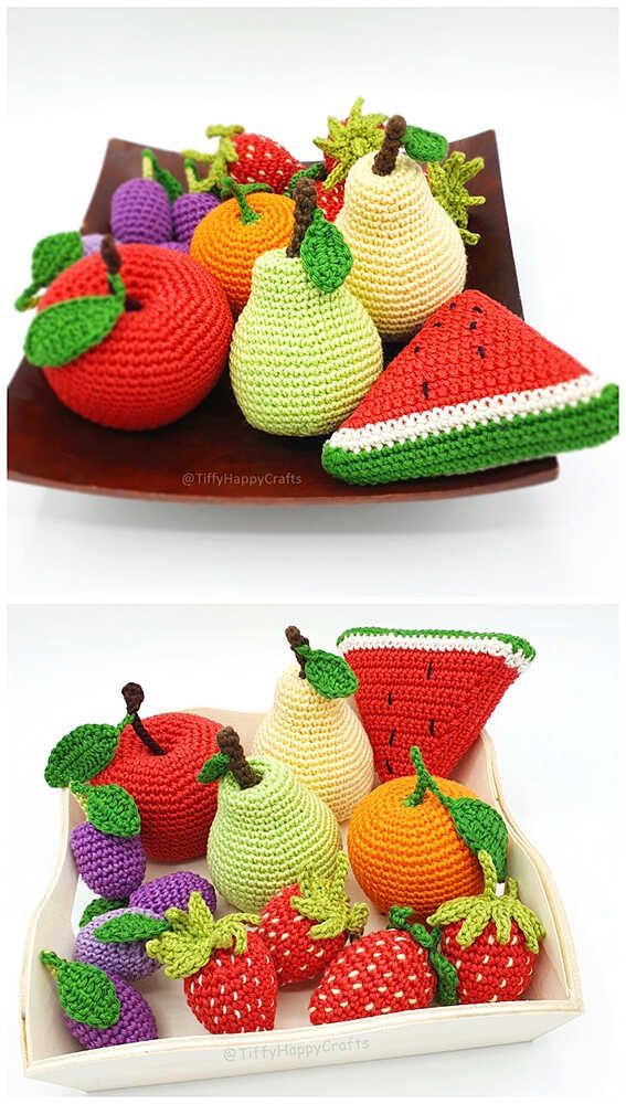 Crochet Fruits - Kee&Ka