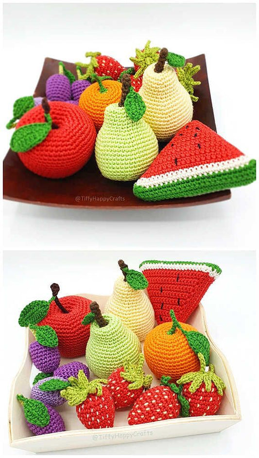 Crochet Fruits - Kee&Ka