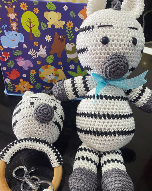 Crochet Rattle Toy Set - Kee&Ka