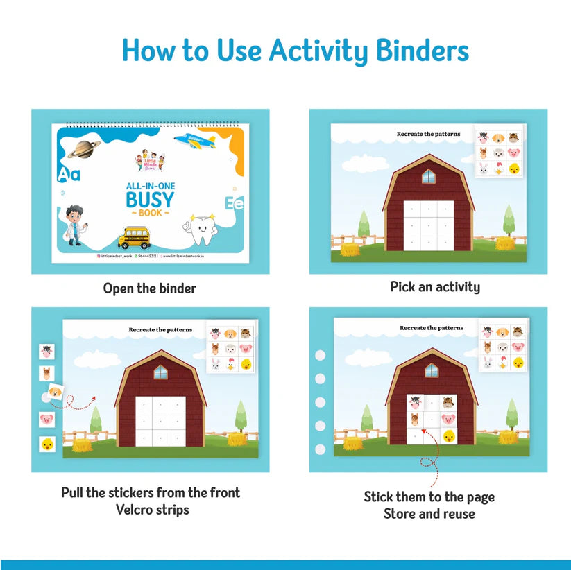 All-In-One Busy Book - Kee&Ka