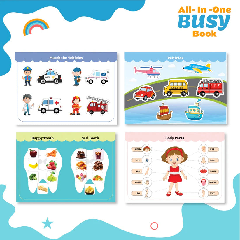 All-In-One Busy Book - Kee&Ka