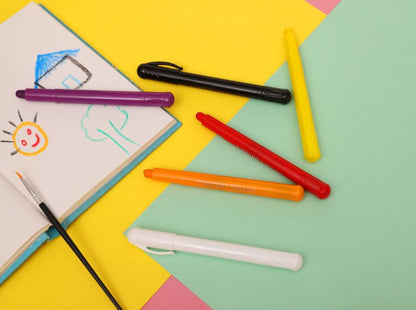Silky Crayon Pens - Kee&Ka