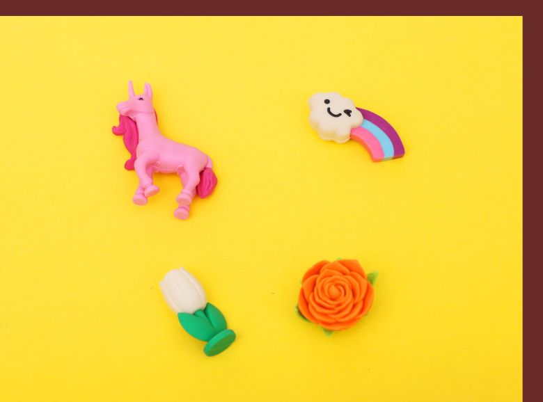Unicorn Eraser Set - Kee&Ka