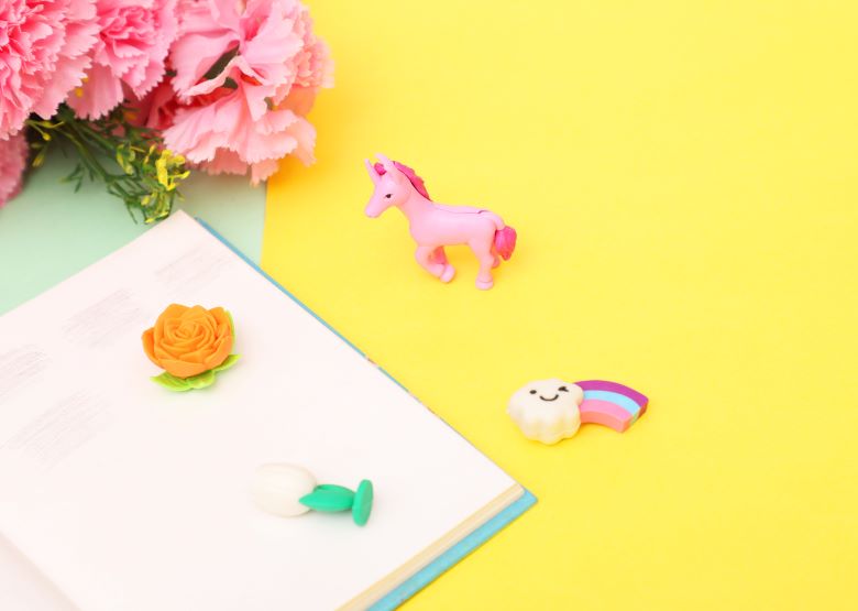 Unicorn Eraser Set - Kee&Ka