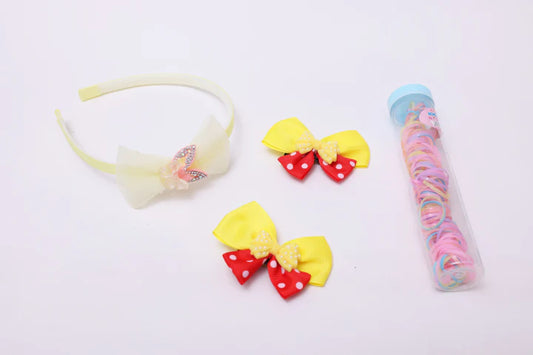 Bow Hair Accessories Set - Kee&Ka