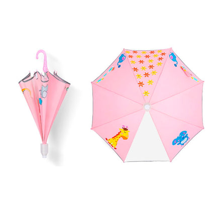 Transparent Window Pink+Unicorn Wings Raincoat - Kee&Ka