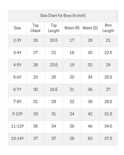 Peach Kurta Pyjama Set For Boys