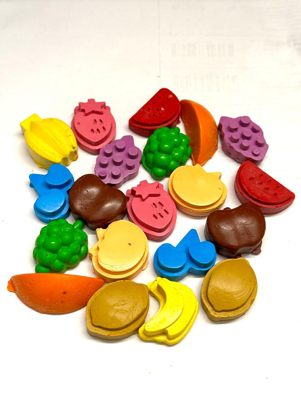 Fruit Crayon set of 8 - Kee&Ka