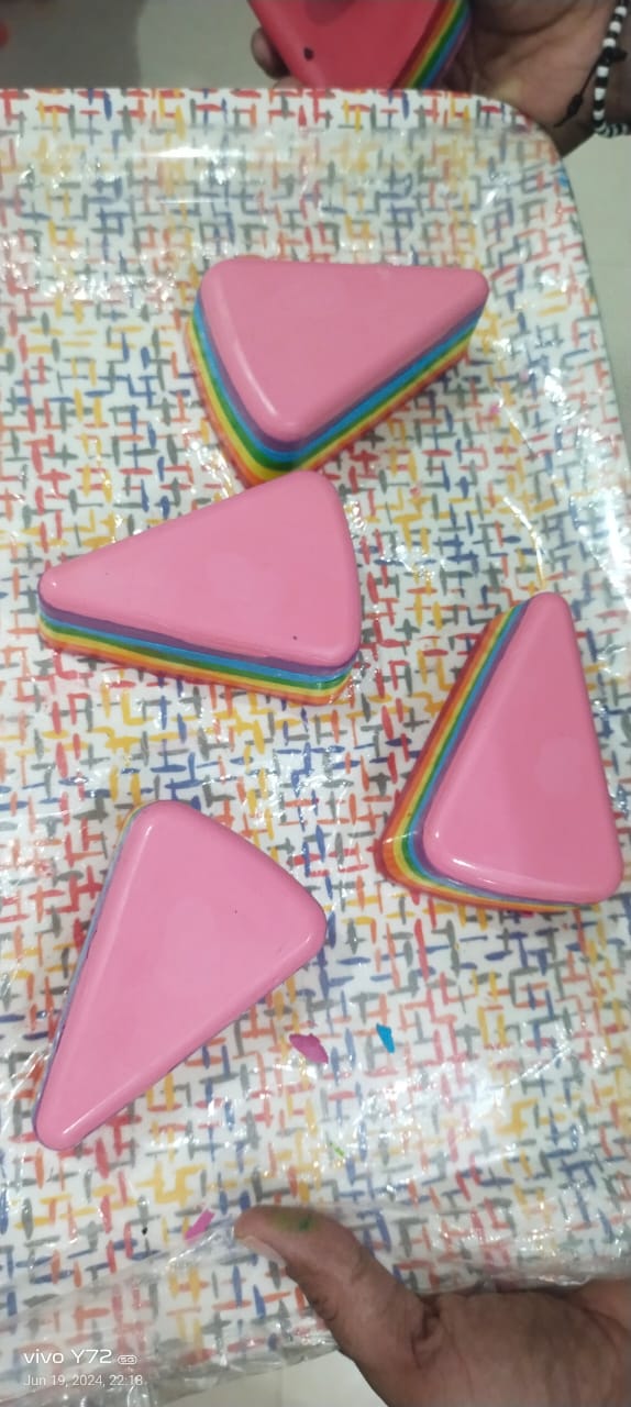 Rainbow Cake Slice - Kee&Ka