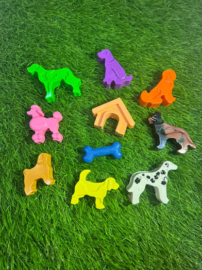 Dog Breed Crayon Set of 9 - Kee&Ka