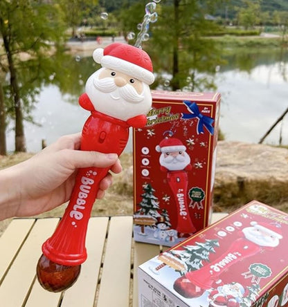 Santa Claus Bubble Wand With Music And Light