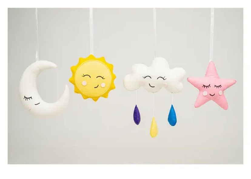 Crochet Hanging Toy Set - Kee&Ka