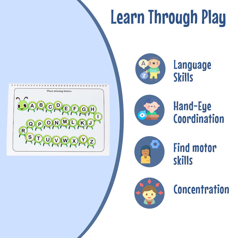 Alphabet Binder (Ages 2 to 5 years ) - Kee&Ka