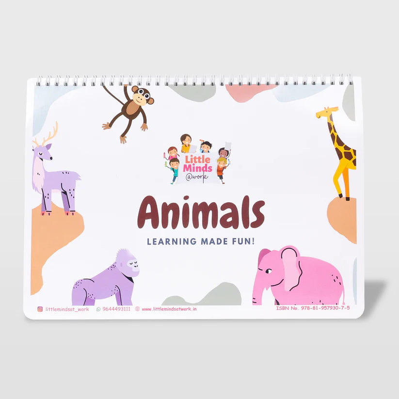Animal Binder ( Ages 1 to 4 years) - Kee&Ka