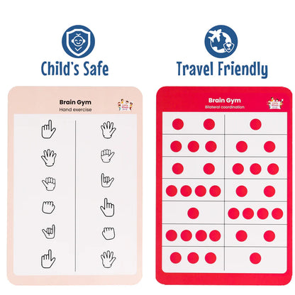 Brain Gym Worksheets (Ages 2 to 6 years) - Kee&Ka