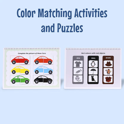 Colors Binder (Ages 1 to 4 years ) - Kee&Ka