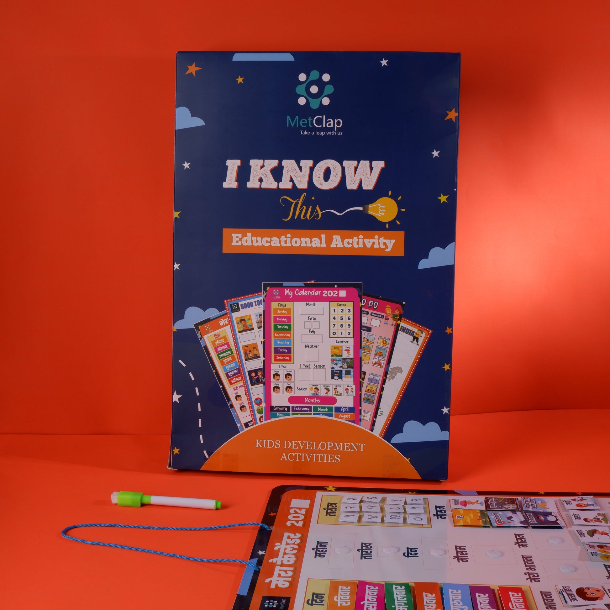 MetClap Hindi Home Calendar - Kee&Ka