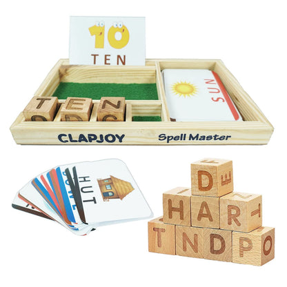 Clapjoy Cubello Spell Master and Math Master - Kee&Ka