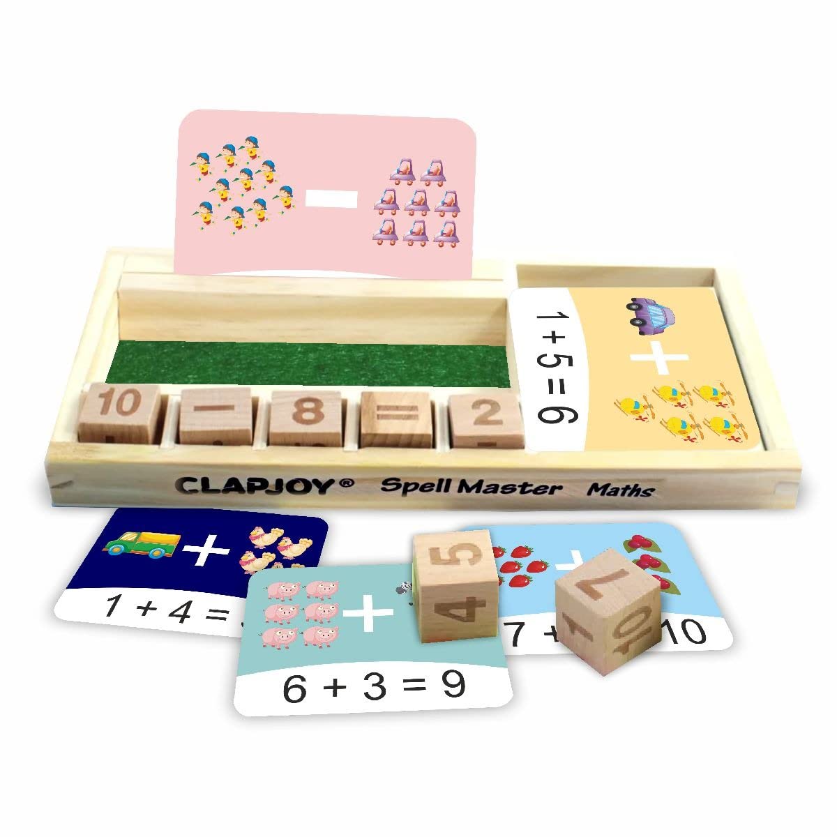 Clapjoy Cubello Spell Master and Math Master - Kee&Ka