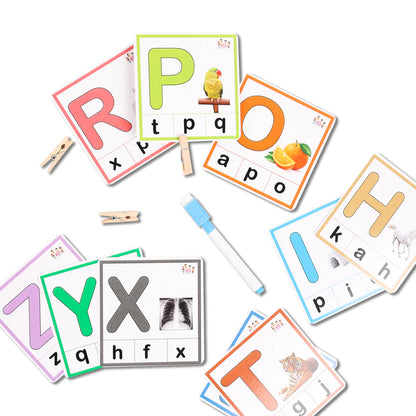 Alphabet Clip Cards - Kee&Ka