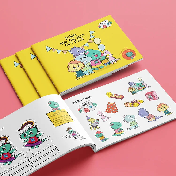 Learn Generosity: Dina and the Best Gift Ever Book - Kee&Ka