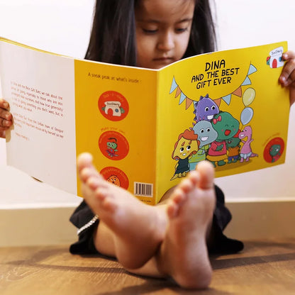 Learn Generosity: Dina and the Best Gift Ever Book - Kee&Ka
