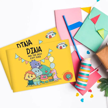 Learn Generosity: Dina and the Best Gift Ever Book - Kee&Ka