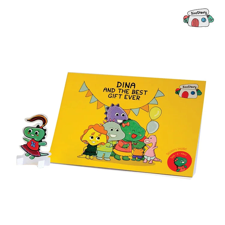 Learn Generosity: Dina and the Best Gift Ever Book - Kee&Ka