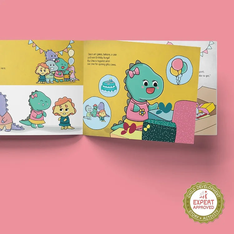 Learn Generosity: Dina and the Best Gift Ever Book - Kee&Ka