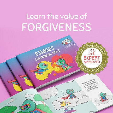 Dinku's Colourful Holi: Learn to Forgive - Kee&Ka