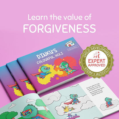 Dinku's Colourful Holi: Learn to Forgive - Kee&Ka