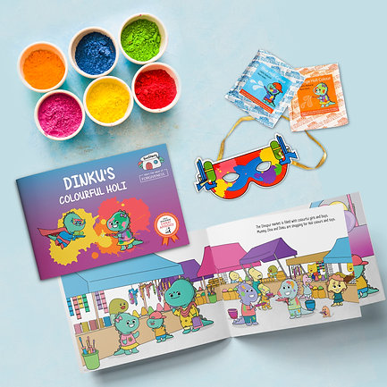 Dinku's Colourful Holi: Learn to Forgive - Kee&Ka