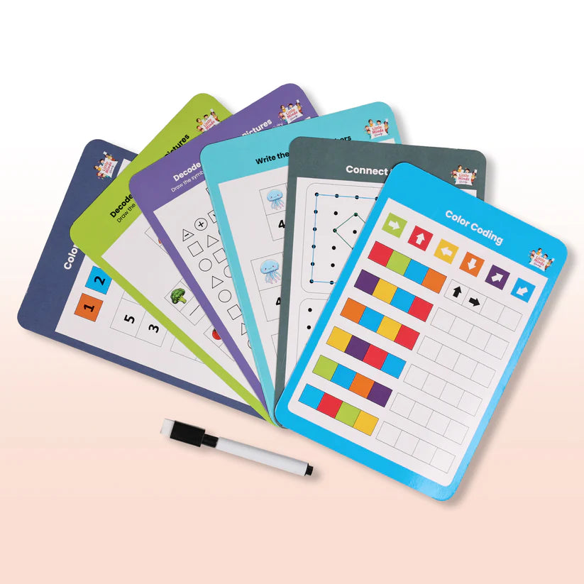 Logical Reasoning and Coding worksheets (Ages 3 to 6 years) - Kee&Ka