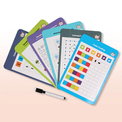 Logical Reasoning and Coding worksheets (Ages 3 to 6 years) - Kee&Ka