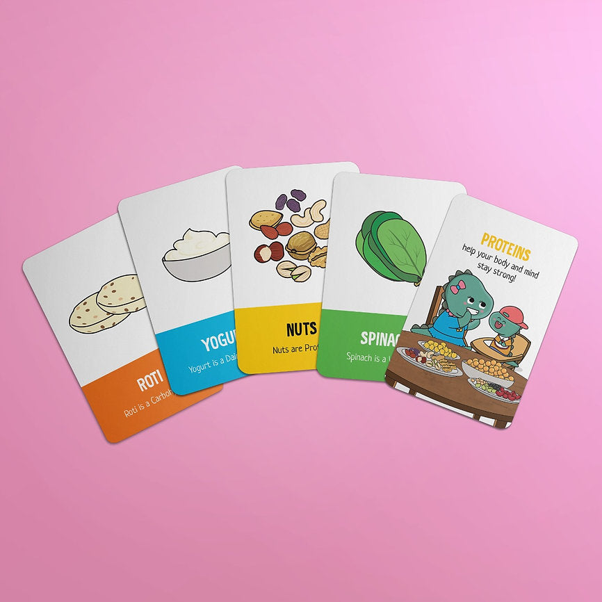 Healthy Food Flashcards - Kee&Ka