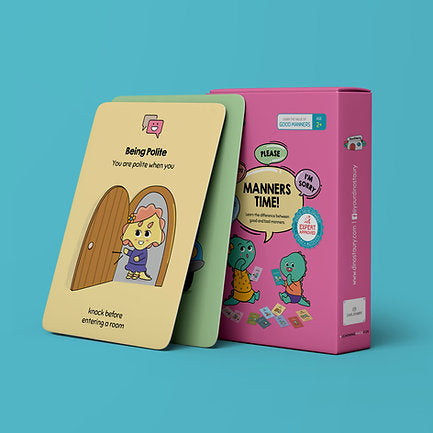 Manners Time Flashcards - Kee&Ka